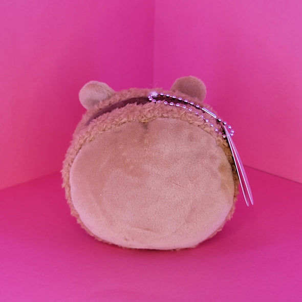 Macaron Plush Keychain - Bear