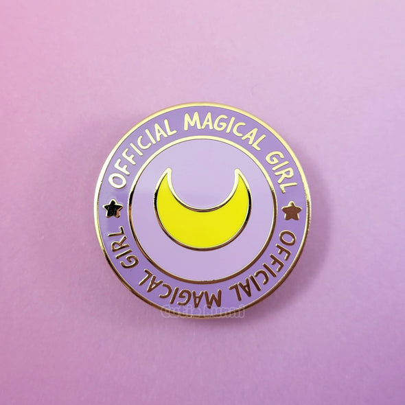 Magical Girl Moon Enamel Pin