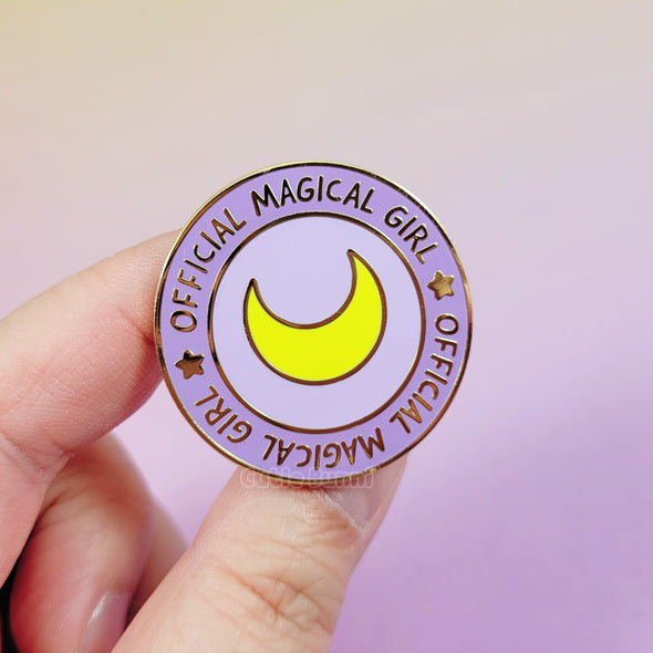 Magical Girl Moon Enamel Pin