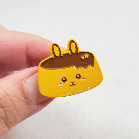 Pudding Bun Mini Enamel Pin