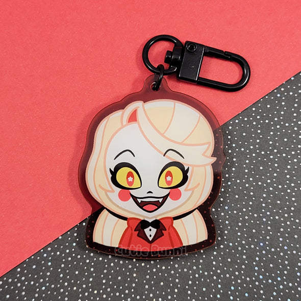 [Hazbin Hotel] Charlie Acrylic Charm Keychain