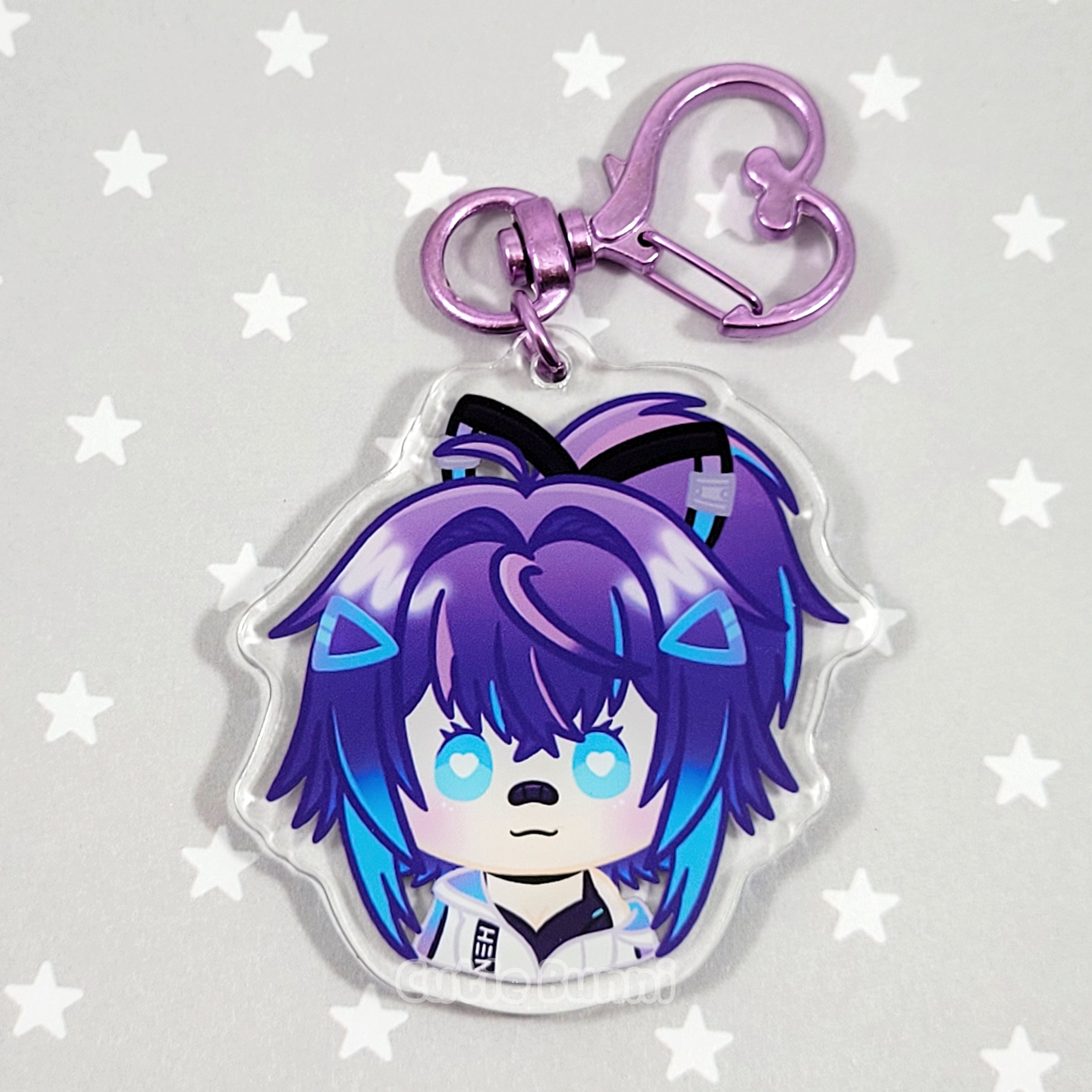 Vshojo] Projekt Melody Acrylic Charm Keychain – Cutie Bunni