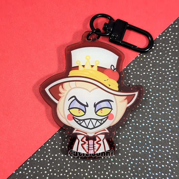 [Hazbin Hotel] Lucifer Acrylic Charm Keychain