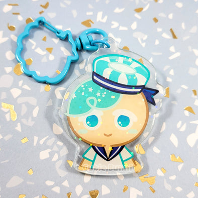 [Cookie Run] Peppermint Cookie Acrylic Charm Keychain