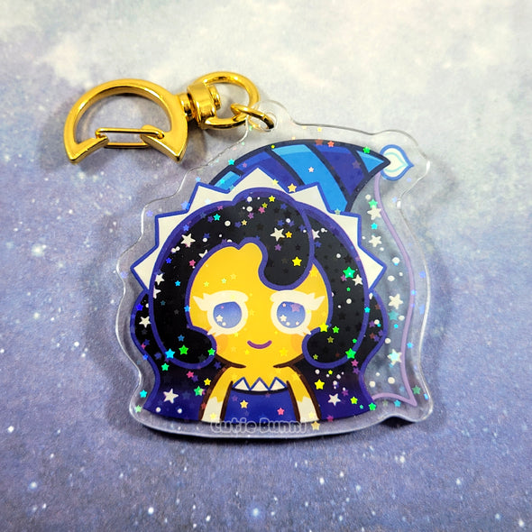 [Cookie Run] Moonlight Cookie Acrylic Charm Keychain