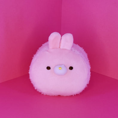 Macaron Plush Keychain - Bunny