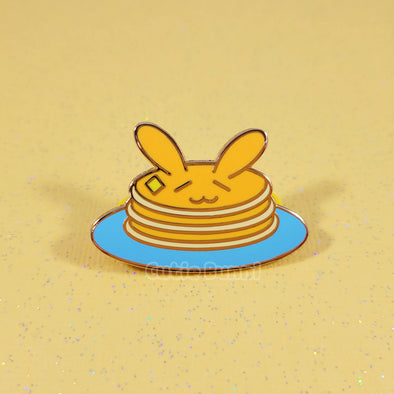 Pancake Bun Enamel Pin