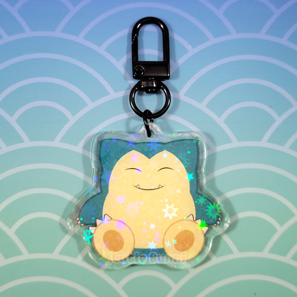 [Pokemon] Snorlax Acrylic Charm Keychain